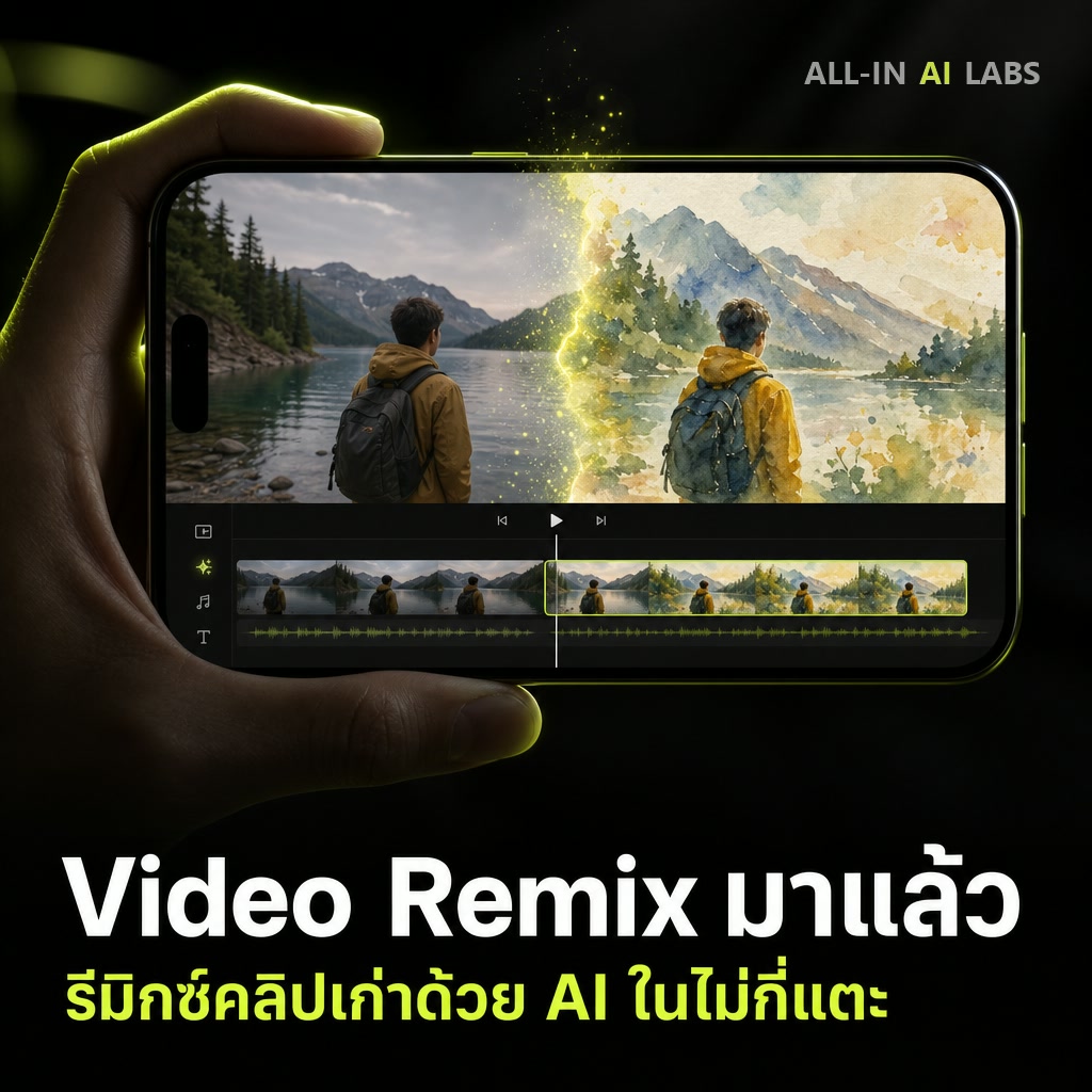 Poster ข่าว Google Photos Video Remix ขับเคลื่อนด้วย Gemini Omni
